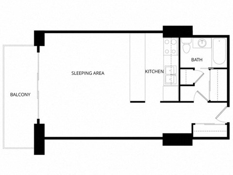 Capitol Towers Floorplans